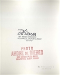 Original 8'' x 10'' Photograph of Marilyn Monroe Taken by Andre de Dienes in 1953 -- ''Marilyn was the happiest woman in the world'' During This Shoot, According to de Dienes
